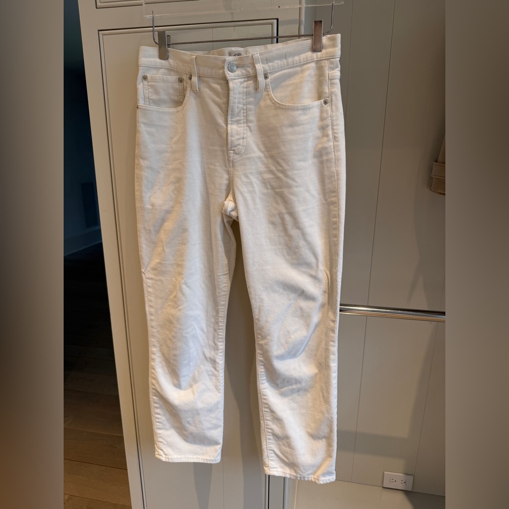 J. Crew Women’s Corduroy Cream Jeans